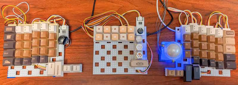 ゲーム用マクロパッド付きスターターセットDXの写真